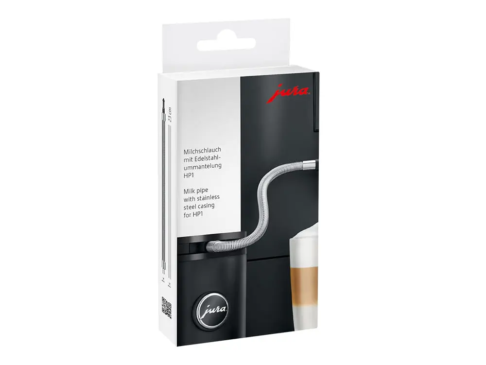 צינורית חלב עם ציפוי נירוסטה ל-JURA עם מערכת חלב HP1 | אספרסימו