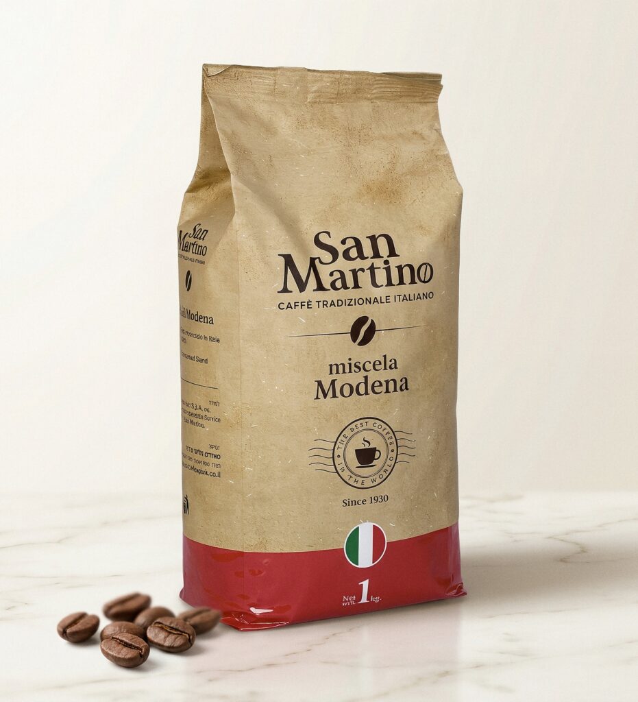 פולי קפה San Martino Modena – 1 ק"ג | אספרסימו