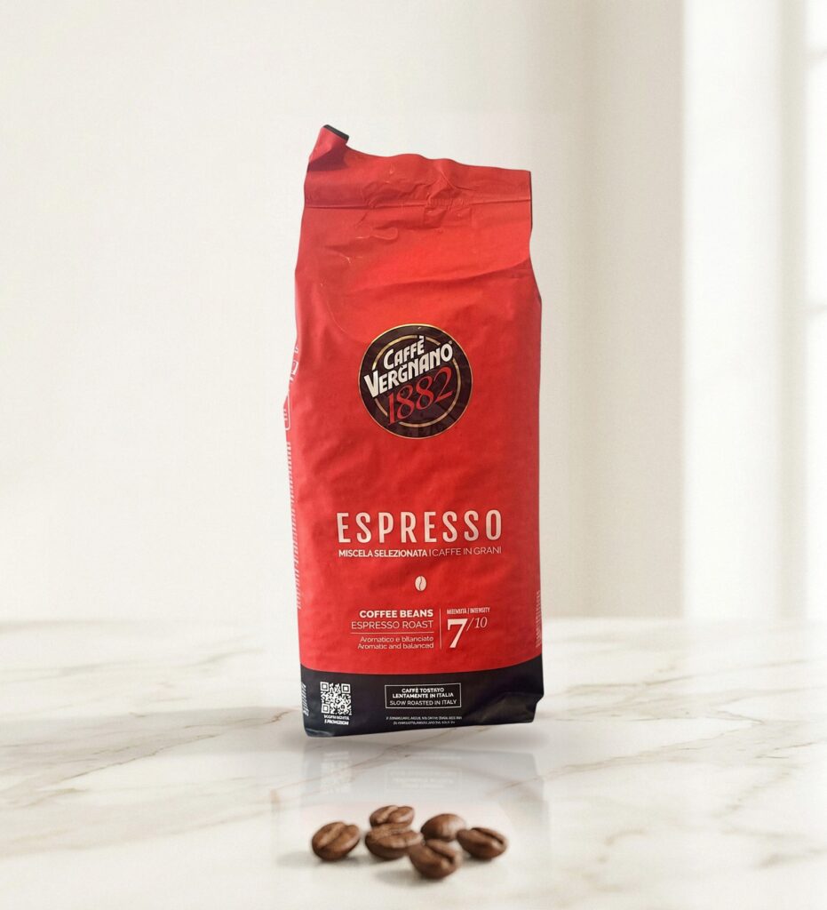 פולי קפה Vergnano 1882 – Espresso Beans 1 ק"ג | אספרסימו