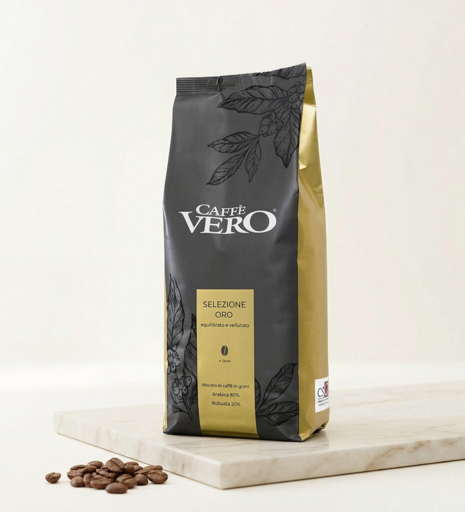 פולי קפה Caffe Vero GOLD 1 ק"ג | אספרסימו