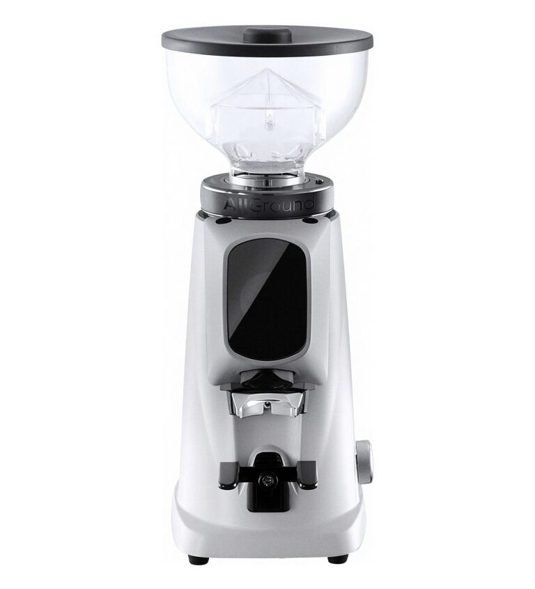 מטחנת קפה מקצועית פיורנזטו לבנה 64 ממ Fiorenzato Grinder AllGround White מתצוגה | אספרסימו