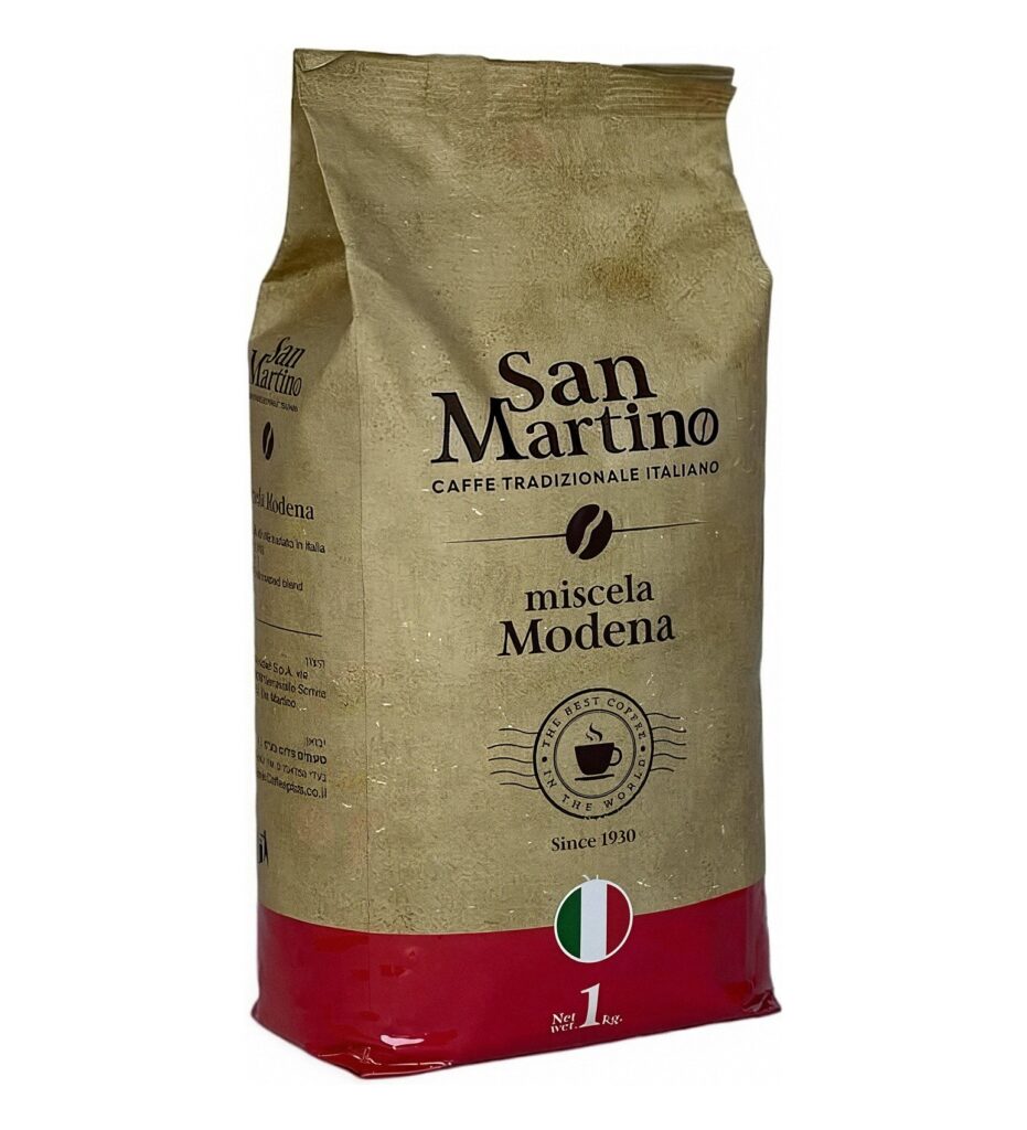 פולי קפה San Martino Modena – 1 ק”ג | אספרסימו