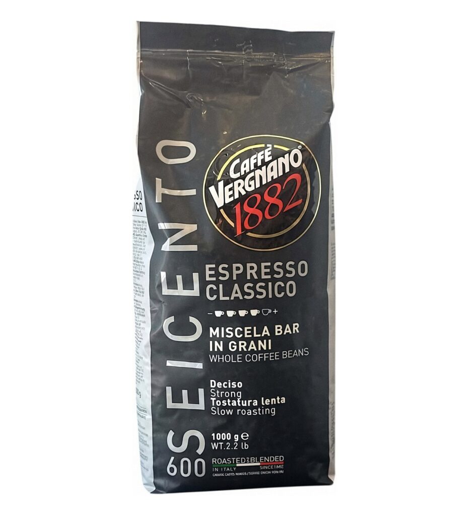 פולי קפה Vergnano 1882 – Espresso Classico 1 ק”ג | אספרסימו