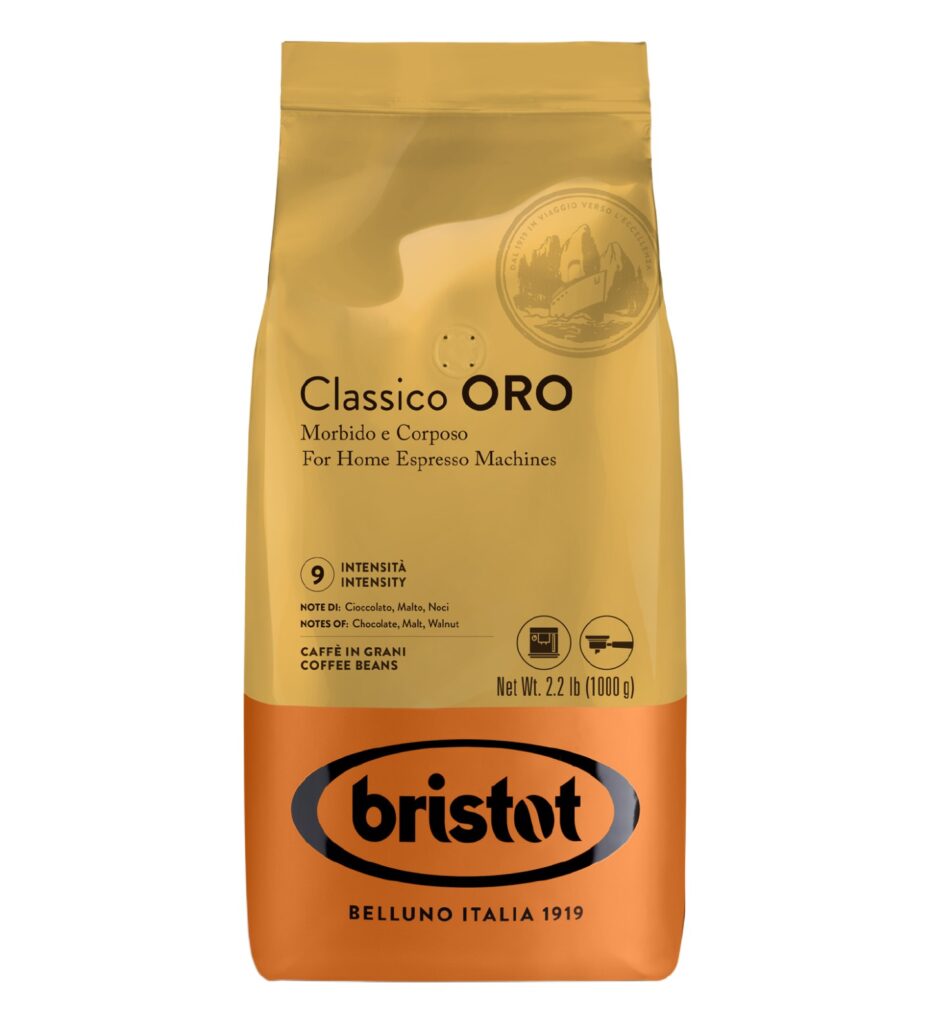 פולי קפה Bristot Classico Oro – 1 ק”ג | אספרסימו