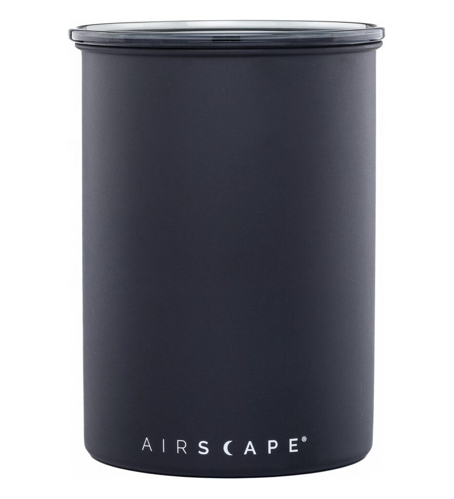 קופסת אחסון 500g שחור – AirScape | אספרסימו