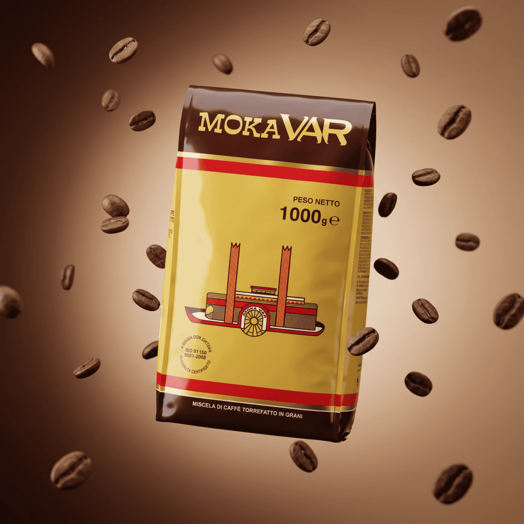 1 ק״ג פולי קפה מוקה בר ורניני Varanini Moka VAR | אספרסימו