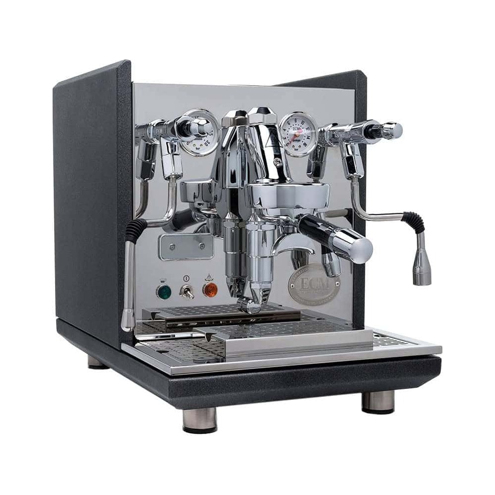 מכונת קפה ידנית דוד כפול ECM Synchronika Anthrazit Dual Boiler - תמונה 3 | אספרסימו