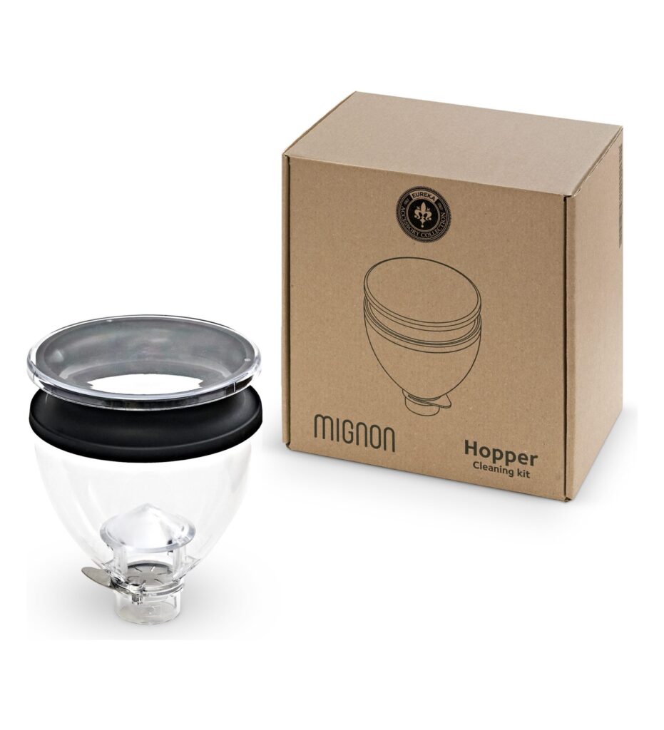 ערכת ניקוי מקורית למיכל פולים אוריקה Eureka Mignon Hopper Cleaning Kit (250 גרם) | אספרסימו