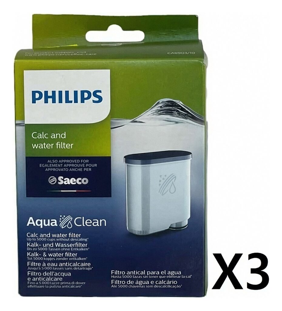 X3 PHILIPS CALC AND WATER FILTER | אספרסימו