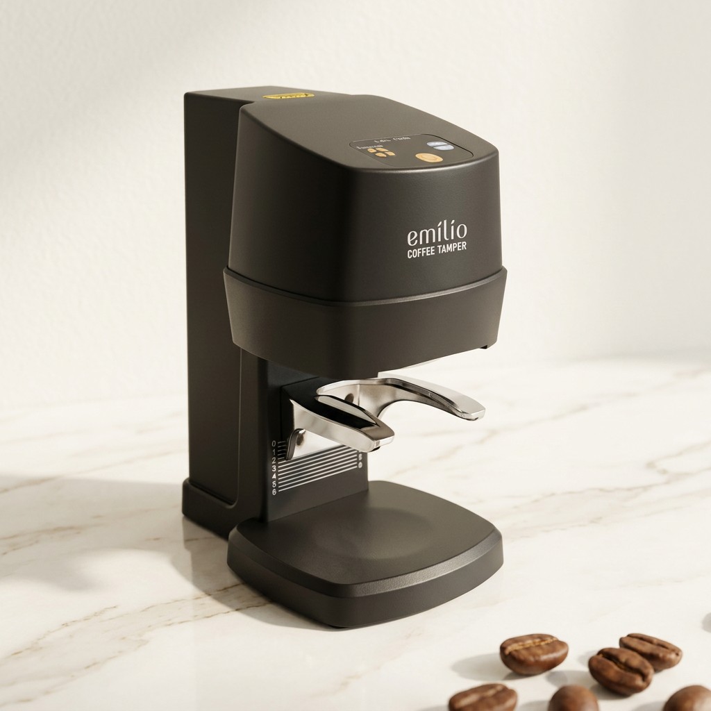 דוחסן טמפר קפה חשמלי אמיליו Emilio Coffee Tamper משומש | אספרסימו