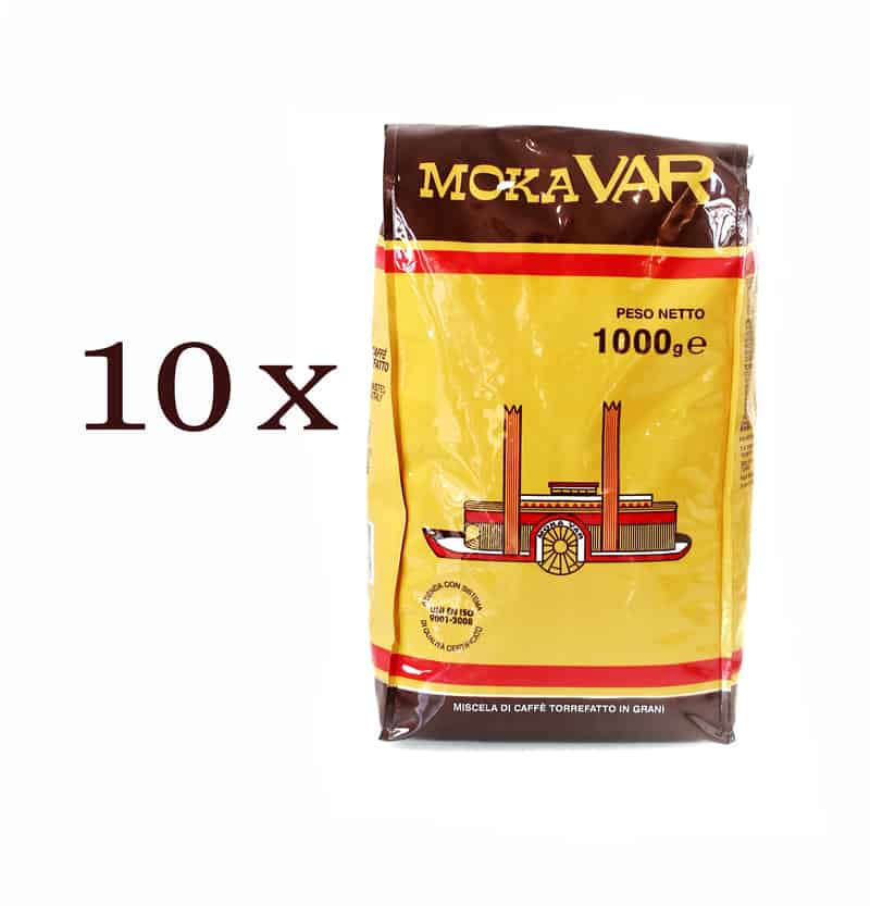 מארז 10 ק”ג פולי קפה מוקה בר ורניני Varanini Moka VAR - תמונה 2 | אספרסימו