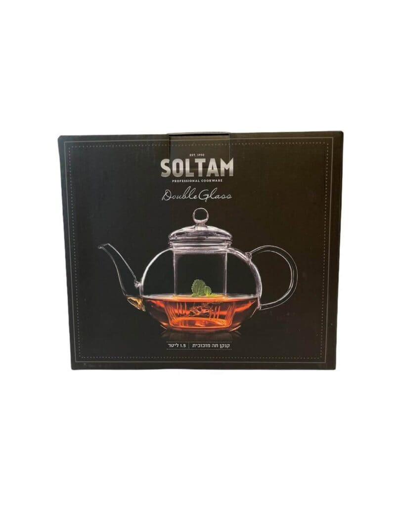 קנקן תה Soltam מזכוכית 1.8 ליטר - תמונה 2 | אספרסימו