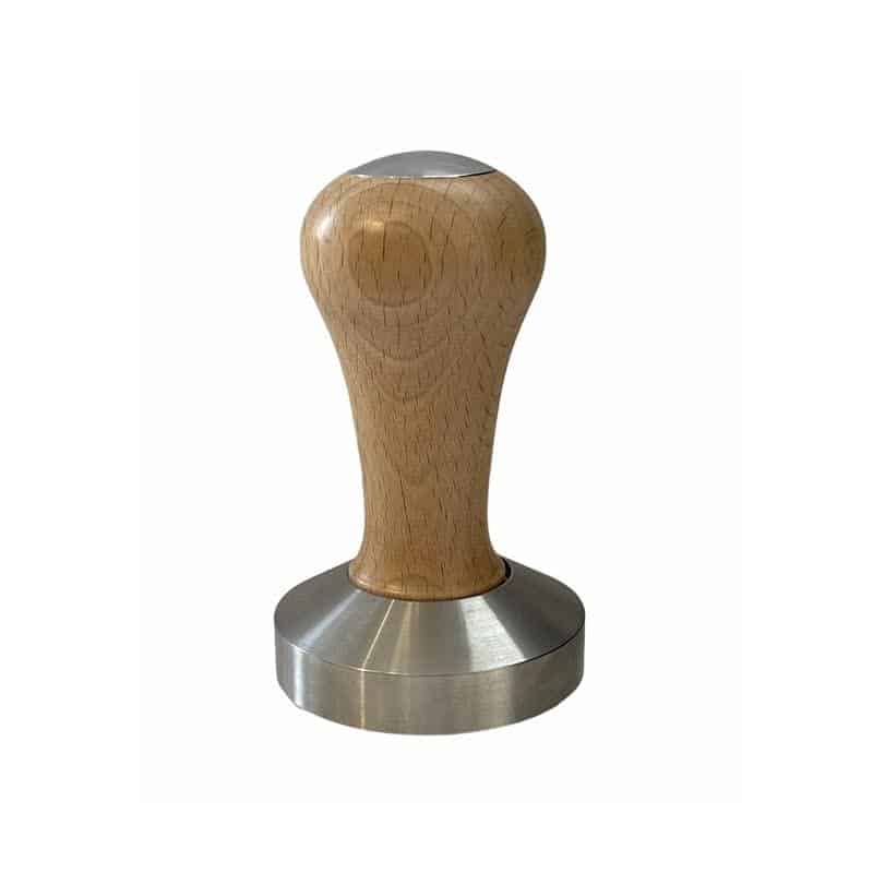 דוחסן טמפר 58 מ”מ ידית עץ בהיר - תמונה 2 | אספרסימו