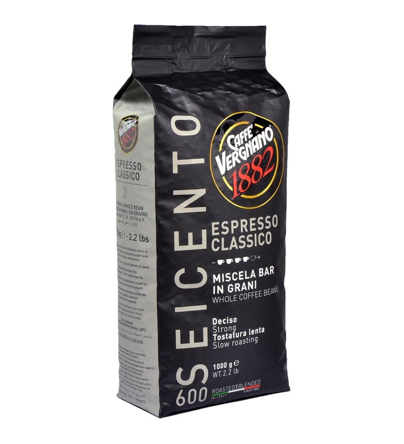 פולי קפה Vergnano 1882 – Espresso Classico 1 ק”ג - תמונה 4 | אספרסימו