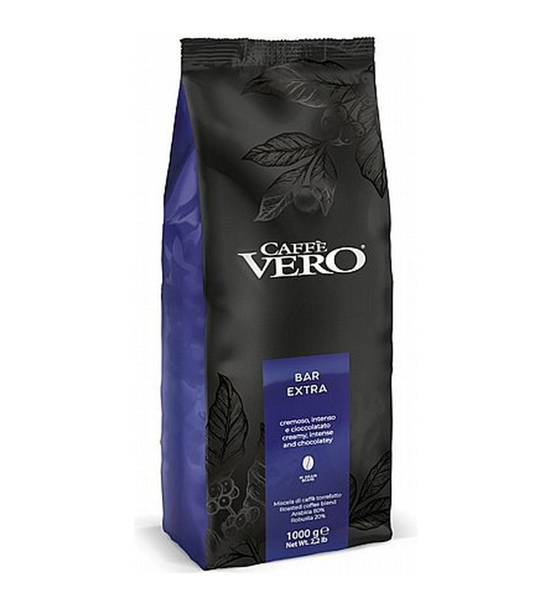 1 ק״ג פולי קפה Caffe Vero BLUE - תמונה 3 | אספרסימו