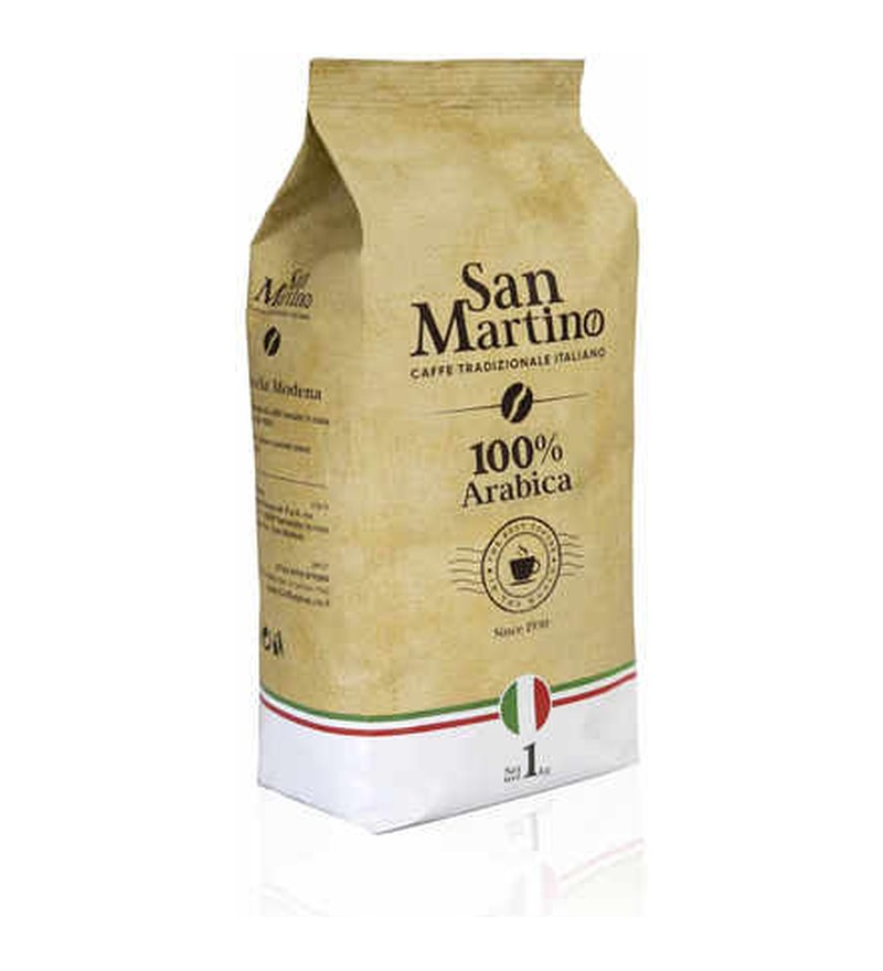 1 ק״ג פולי קפה SAN MARTINO – ערביקה 100% - תמונה 3 | אספרסימו
