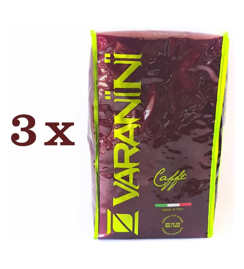 מארז 3 ק”ג פולי קפה Varanini EXTRA - תמונה 3 | אספרסימו