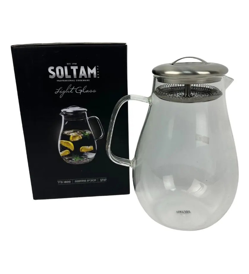 קנקן תה Soltam מזכוכית 1.8 ליטר - תמונה 3 | אספרסימו