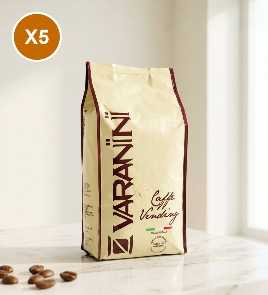 מארז 5 ק"ג פולי קפה Varanini Vending | אספרסימו