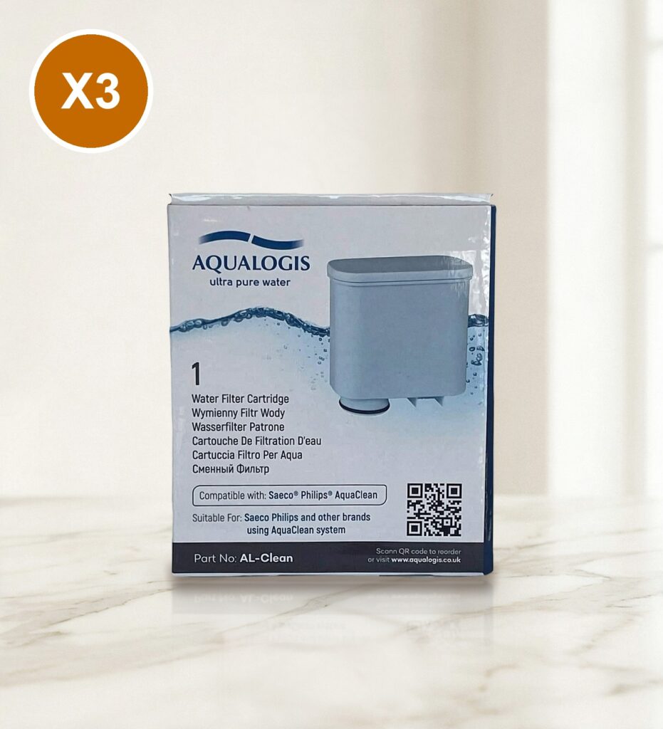 3 פילטרים AQUALOGIS AL-Clean תואמים Saeco/Philips AquaClean | אספרסימו